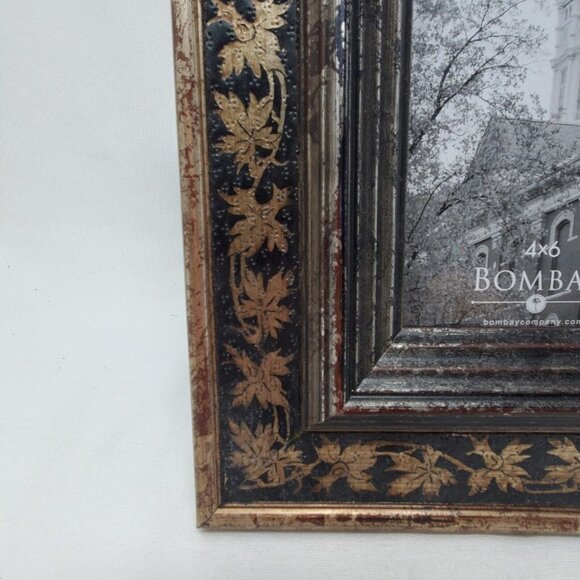 Bombay Wooden Ornate 4x6 Opening Picture Frame - Picture 4 of 12